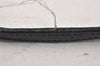 Authentic CELINE TRIO Shoulder Cross Body Clutch Bag Leather Navy Junk 5433K