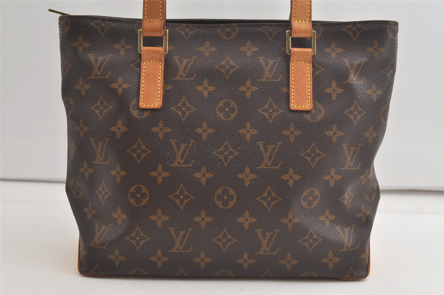 Authentic Louis Vuitton Monogram Cabas Piano Shoulder Tote Bag M51148 LV 5434K