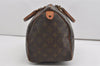 Authentic Louis Vuitton Monogram Speedy 30 Hand Boston Bag Old Model LV 5435I
