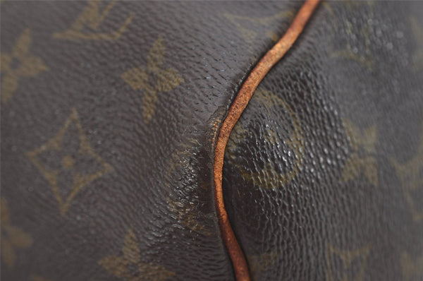 Authentic Louis Vuitton Monogram Speedy 30 Hand Boston Bag Old Model LV 5435I