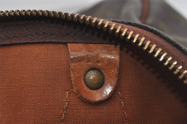 Authentic Louis Vuitton Monogram Speedy 30 Hand Boston Bag Old Model LV 5435I