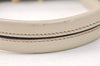 Authentic GUCCI Princy Guccissima GG Leather Hand Bag 163720 White 5439K
