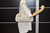 Authentic GUCCI Princy Guccissima GG Leather Hand Bag 163720 White 5439K