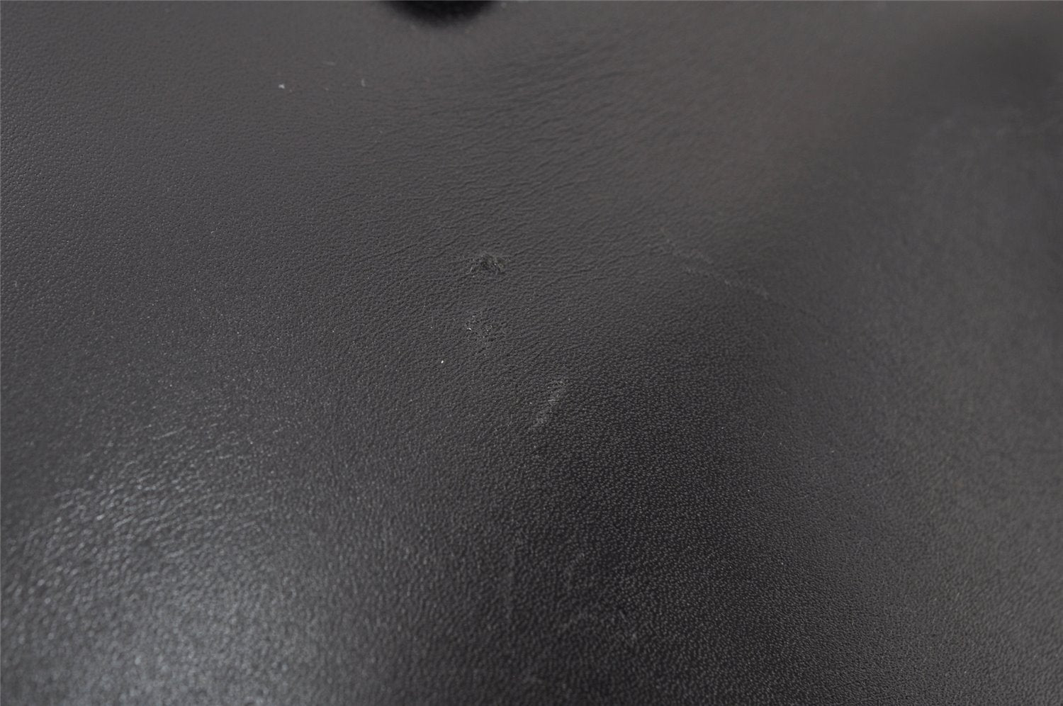 Authentic GUCCI Vintage Shoulder Hand Bag Purse Leather Black 5440I