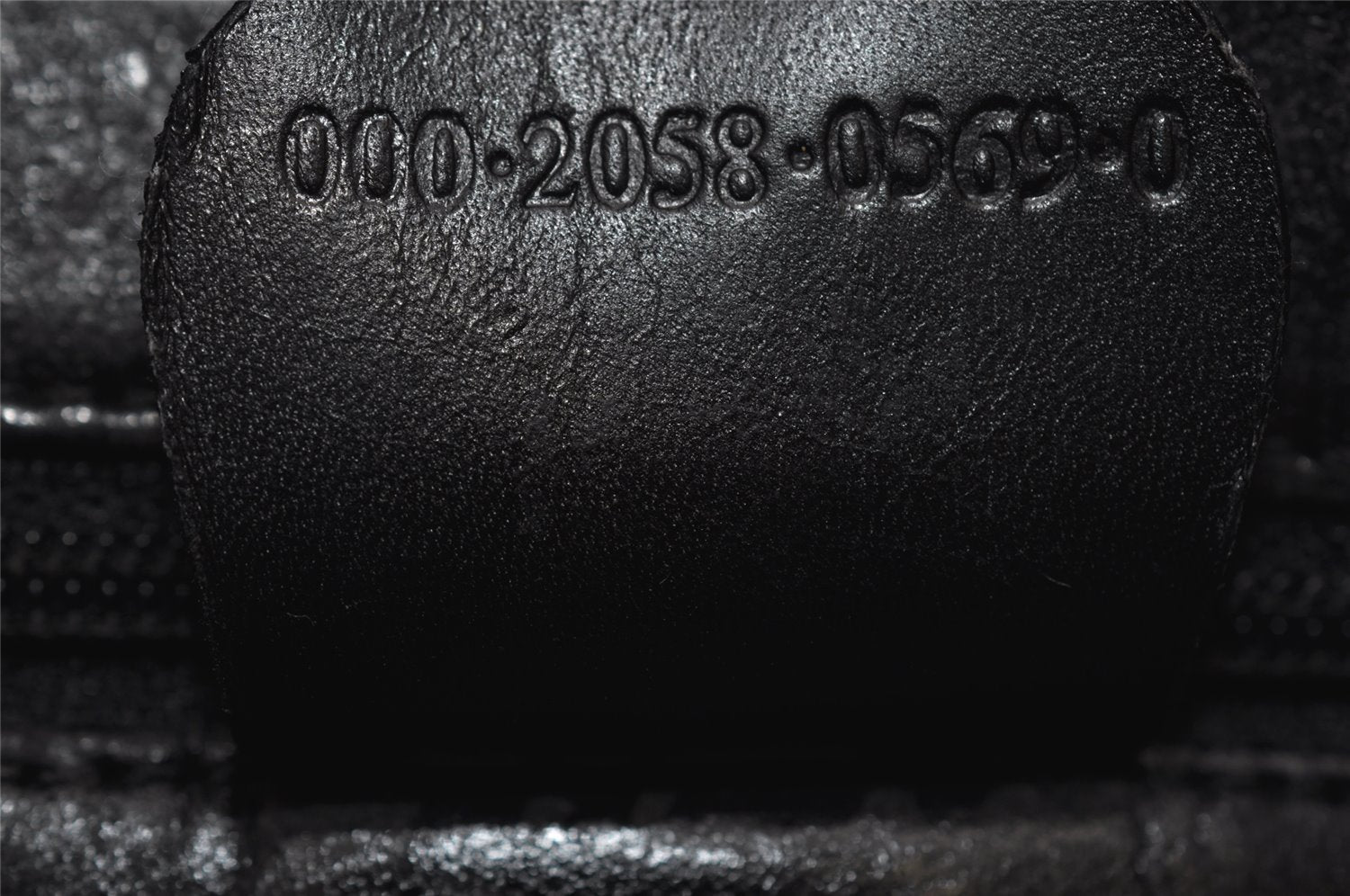 Authentic GUCCI Vintage Shoulder Hand Bag Purse Leather Black 5440I