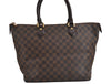 Authentic Louis Vuitton Damier Saleya MM Shoulder Tote Bag N51182 LV 5440J