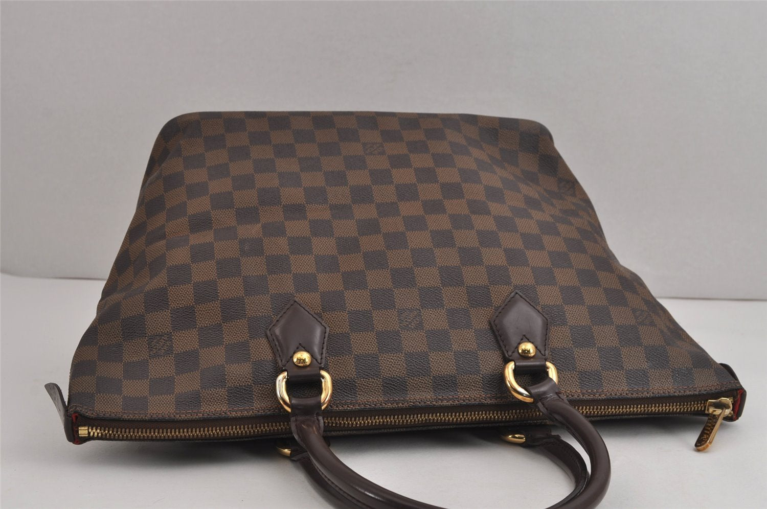 Authentic Louis Vuitton Damier Saleya MM Shoulder Tote Bag N51182 LV 5440J