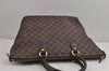 Authentic Louis Vuitton Damier Saleya MM Shoulder Tote Bag N51182 LV 5440J