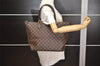 Authentic Louis Vuitton Damier Saleya MM Shoulder Tote Bag N51182 LV 5440J