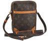 Authentic Louis Vuitton Monogram Danube Shoulder Cross Body Bag M45266 LV 5442J