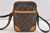 Authentic Louis Vuitton Monogram Danube Shoulder Cross Body Bag M45266 LV 5442J