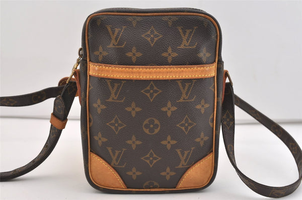 Authentic Louis Vuitton Monogram Danube Shoulder Cross Body Bag M45266 LV 5442J