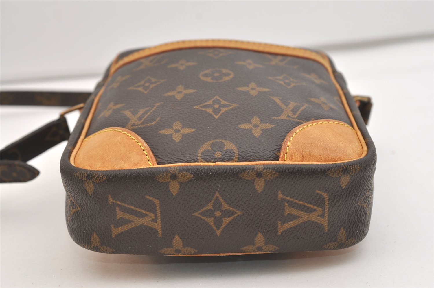 Authentic Louis Vuitton Monogram Danube Shoulder Cross Body Bag M45266 LV 5442J