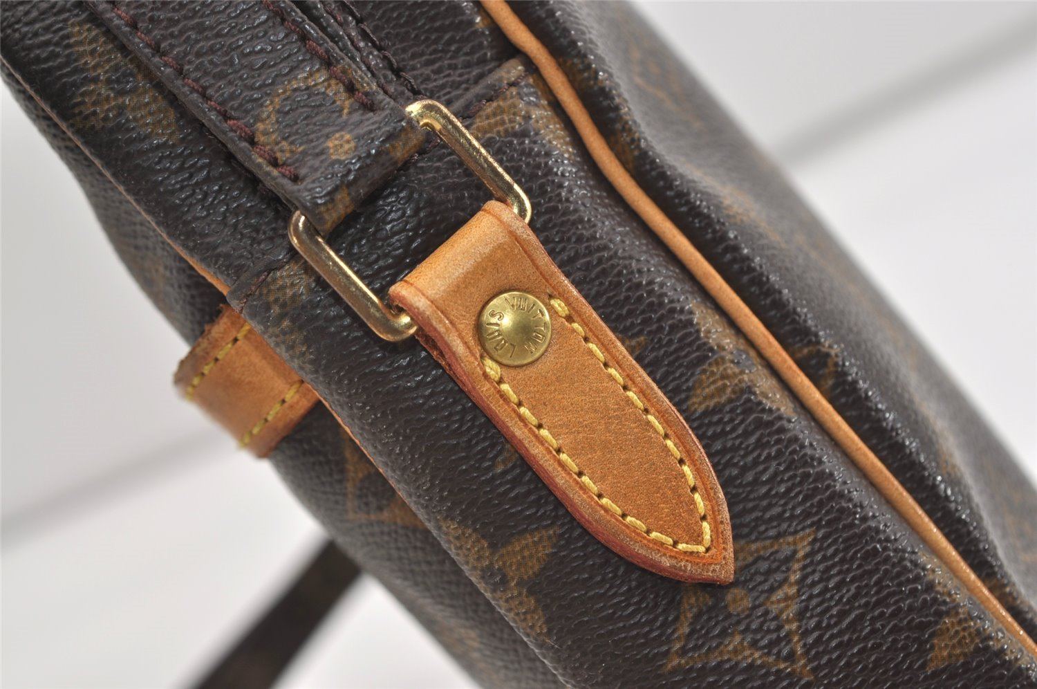 Authentic Louis Vuitton Monogram Danube Shoulder Cross Body Bag M45266 LV 5442J