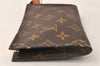 Authentic Louis Vuitton Monogram Pouch For Bucket PM LV Junk 5443K