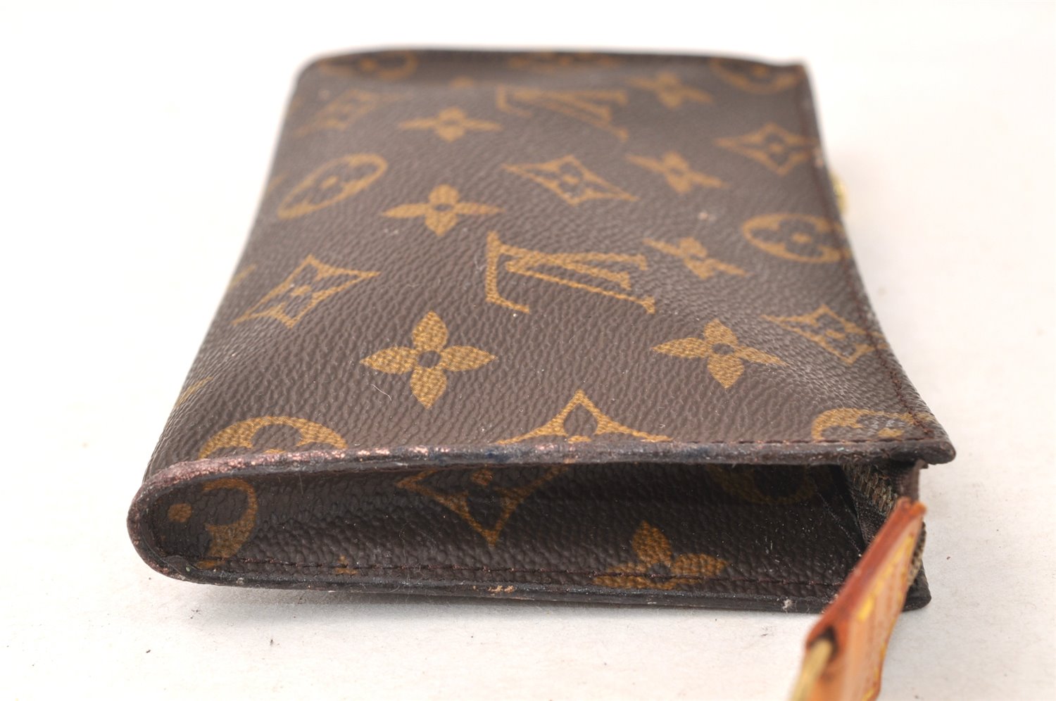 Authentic Louis Vuitton Monogram Pouch For Bucket PM LV Junk 5443K