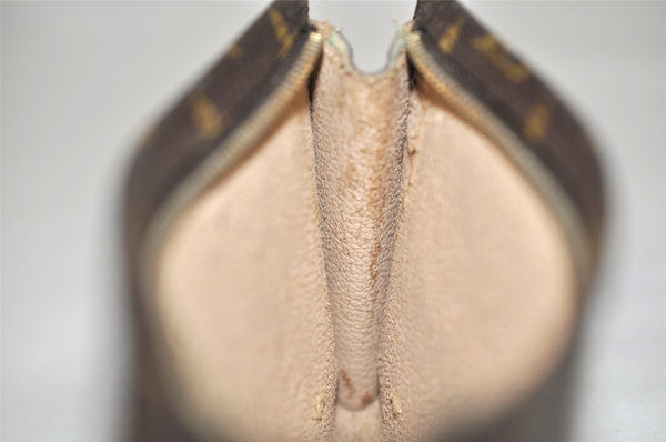 Authentic Louis Vuitton Monogram Pouch For Bucket PM LV Junk 5443K