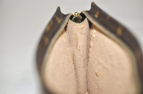 Authentic Louis Vuitton Monogram Pouch For Bucket PM LV Junk 5443K