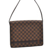 Authentic Louis Vuitton Damier Tribeca Carre Shoulder Hand Bag N51161 LV 5444J