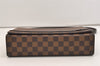 Authentic Louis Vuitton Damier Tribeca Carre Shoulder Hand Bag N51161 LV 5444J