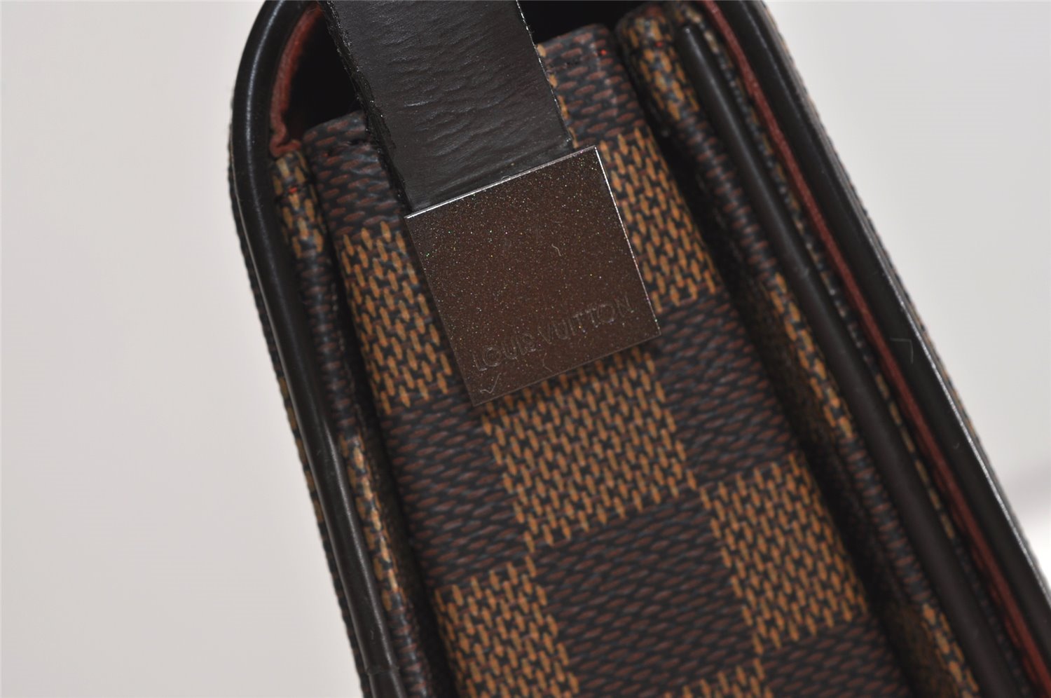 Authentic Louis Vuitton Damier Tribeca Carre Shoulder Hand Bag N51161 LV 5444J