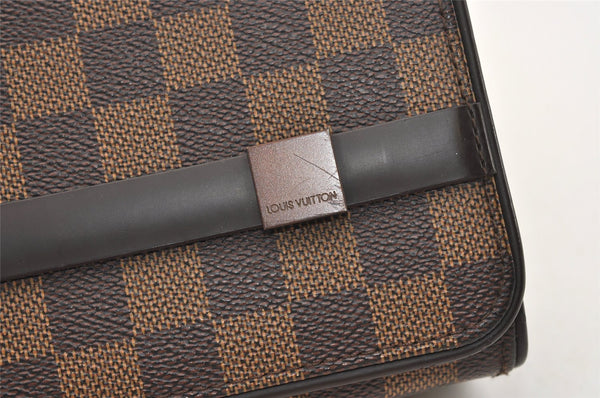 Authentic Louis Vuitton Damier Tribeca Carre Shoulder Hand Bag N51161 LV 5444J