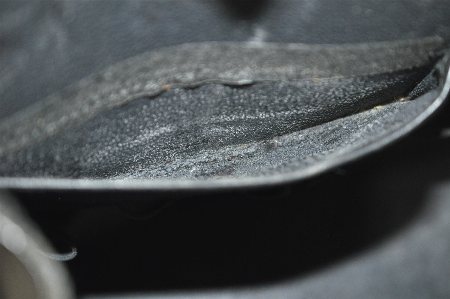 Authentic Louis Vuitton Epi Riviera Hand Bag Black M48182 LV Junk 5445I