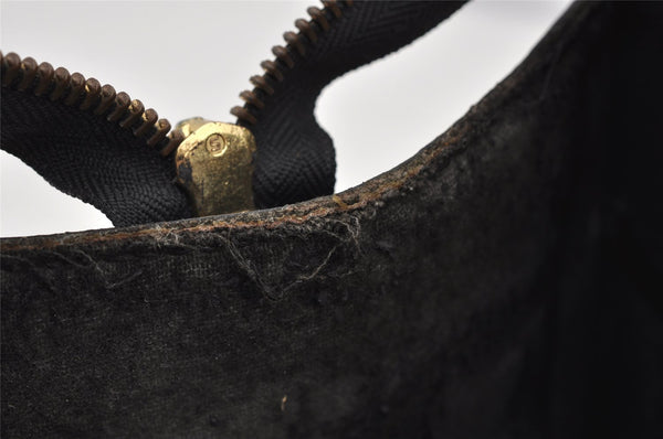 Authentic Louis Vuitton Epi Riviera Hand Bag Black M48182 LV Junk 5445I