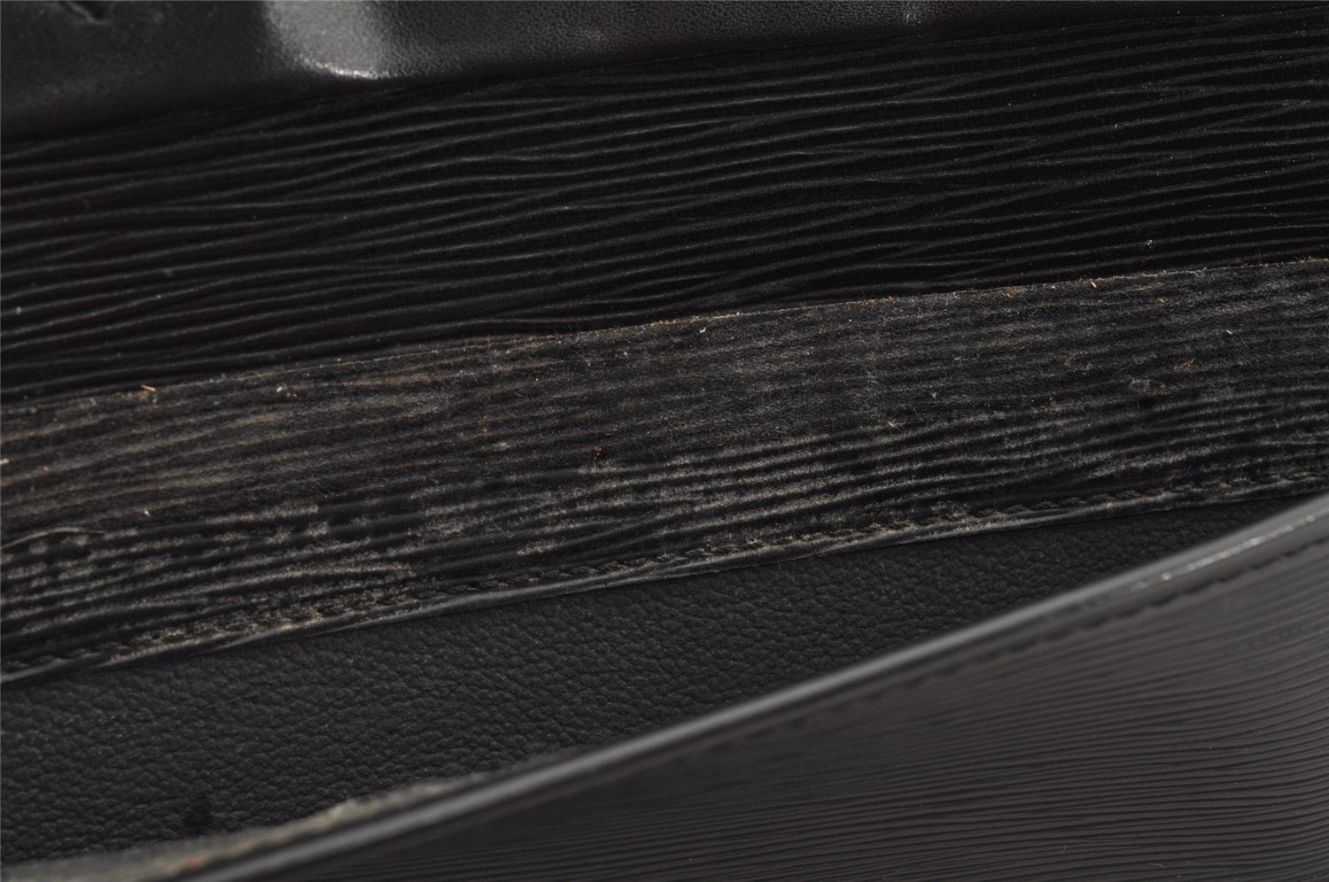 Authentic Louis Vuitton Epi Riviera Hand Bag Black M48182 LV Junk 5445I