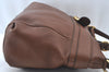 Authentic GUCCI Ride Vintage 2Way Shoulder Tote Bag Leather 269963 Brown 5445J