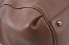 Authentic GUCCI Ride Vintage 2Way Shoulder Tote Bag Leather 269963 Brown 5445J