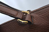 Authentic GUCCI Ride Vintage 2Way Shoulder Tote Bag Leather 269963 Brown 5445J