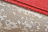 Authentic CHANEL Vintage Caviar Skin Bicolore Pouch Purse Red Junk 5445K