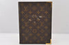 Authentic Louis Vuitton Monogram Agenda Bureau Note book Cover Old Model 5446K