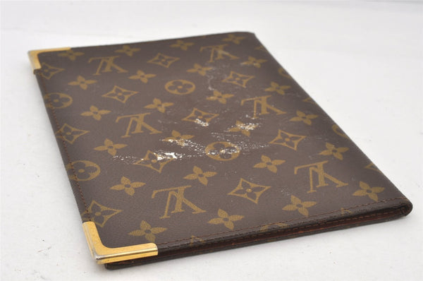 Authentic Louis Vuitton Monogram Agenda Bureau Note book Cover Old Model 5446K