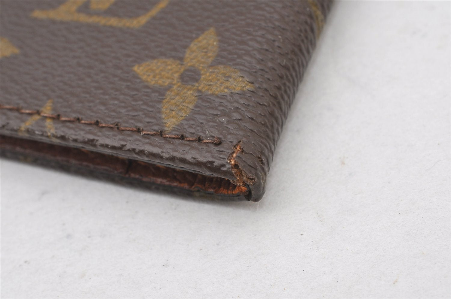 Authentic Louis Vuitton Monogram Agenda Bureau Note book Cover Old Model 5446K