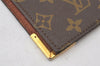 Authentic Louis Vuitton Monogram Agenda Bureau Note book Cover Old Model 5446K