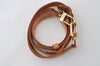 Authentic Louis Vuitton Leather Shoulder Strap Beige 35.8-42.9" LV 5447I