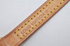 Authentic Louis Vuitton Leather Shoulder Strap Beige 47.6" LV 5448I