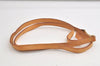 Authentic Louis Vuitton Leather Shoulder Strap Beige 48.4" LV 5448K