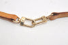 Authentic Louis Vuitton Leather Shoulder Strap Beige 48.4" LV 5448K