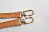 Authentic Louis Vuitton Leather Shoulder Strap Beige 48.4" LV 5448K