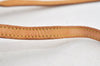 Authentic Louis Vuitton Leather Shoulder Strap Beige 48.4" LV 5448K