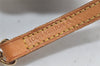 Authentic Louis Vuitton Leather Shoulder Strap Beige 48.4" LV 5448K