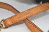 Authentic Louis Vuitton Leather Shoulder Strap Beige 48.4" LV 5448K