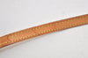 Authentic Louis Vuitton Leather Shoulder Strap Beige 48.4" LV 5448K