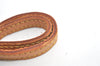Authentic Louis Vuitton Leather Shoulder Strap Beige 48.4" LV 5448K
