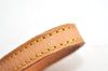 Authentic Louis Vuitton Leather Shoulder Strap Beige 48.4" LV 5448K