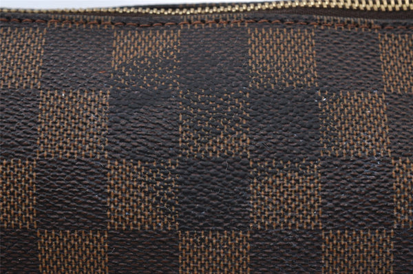 Authentic Louis Vuitton Damier Pochette Accessoires Pouch Purse N51985 LV 5449I