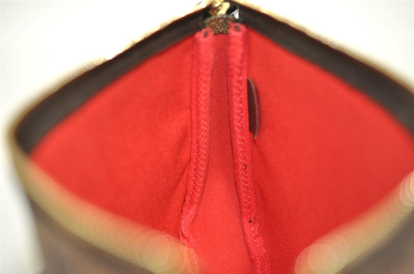 Authentic Louis Vuitton Damier Pochette Accessoires Pouch Purse N51985 LV 5449I